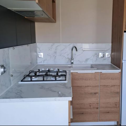 Stacaravan 6 personen - Comfort met - 3 slaapkamers