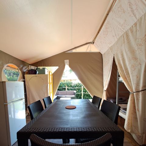 SafariZelt 5 Personen - Standard Lodge Zelt - 2 Zimmer