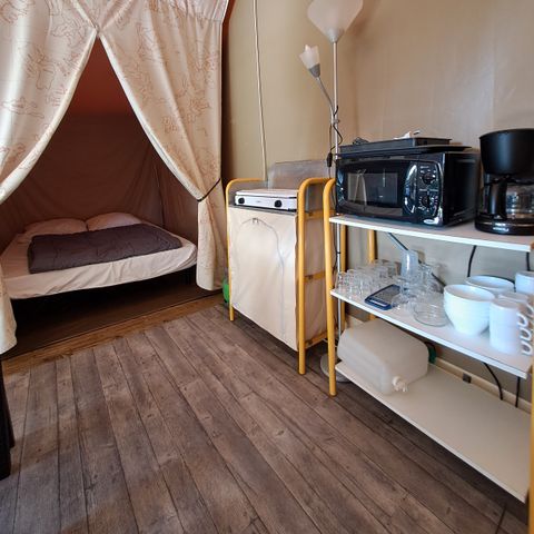 Safarizelt 5 Personen - Standard Lodge Zelt - 2 Zimmer