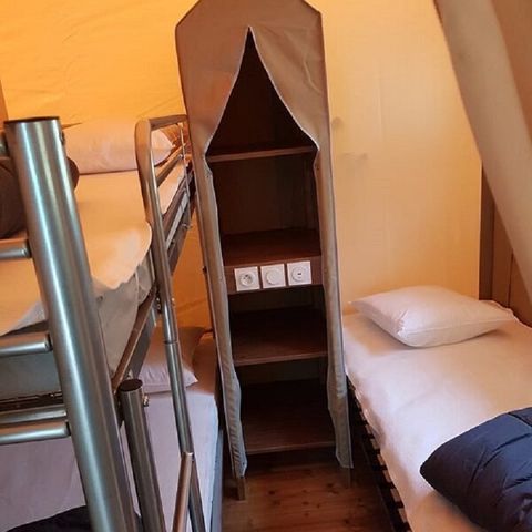Tent 5 persons - Modern Lodge 2Ch 5 pers