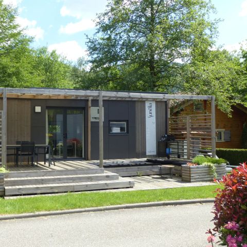Mobilheim 6 personen - Sunêlia Luxe Taos 3 Schlafzimmer / 2 Badezimmer 40m² - TV - LV - Überdachte Terrasse - Bettwäsche vorhanden