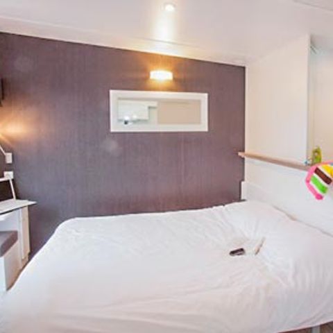 Mobilheim 5 personen - Sunêlia Luxe Taos 2 Schlafzimmer / 2 Badezimmer 35m² - TV - LV - Bettwäsche wird gestellt