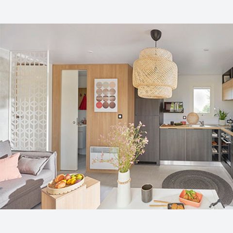 Mobilheim 6 personen - Sunêlia Luxe Karibik 3 Schlafzimmer / 2 Bäder 40m² - TV - LV - Bettwäsche vorhanden