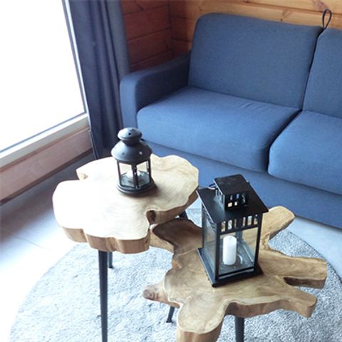 Chalet 5 personen - Les Chalets Luxes du Domaine 2 Zimmer 53m² - TV - LV - Halbüberdachte Terrasse