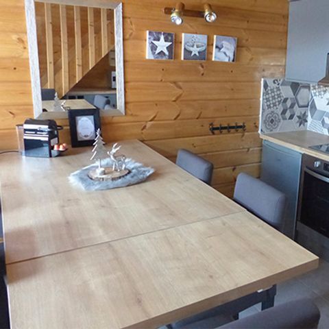 Chalet 5 personen - Les Chalets Luxes du Domaine 2 Zimmer 53m² - TV - LV - Halbüberdachte Terrasse