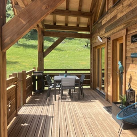 Chalet 6 personen - Chalet Luxe de mon Grand-père 3 kamers / 2 badkamers 100m² - TV - LV - Linnen voorzien