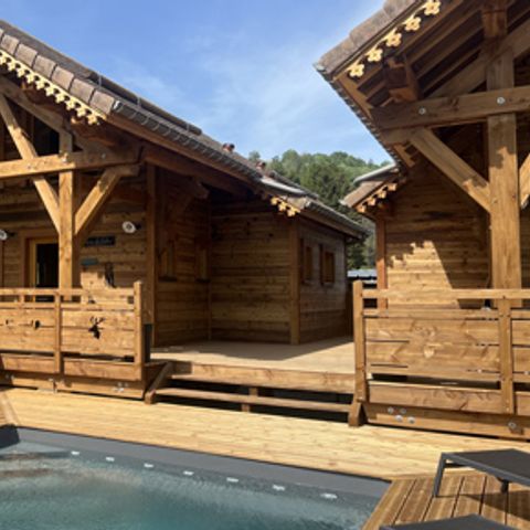 CHALET 6 people - Chalet Luxe de mon Grand-père 3 bedrooms / 2 bathrooms 100m² - TV - LV - Linen provided