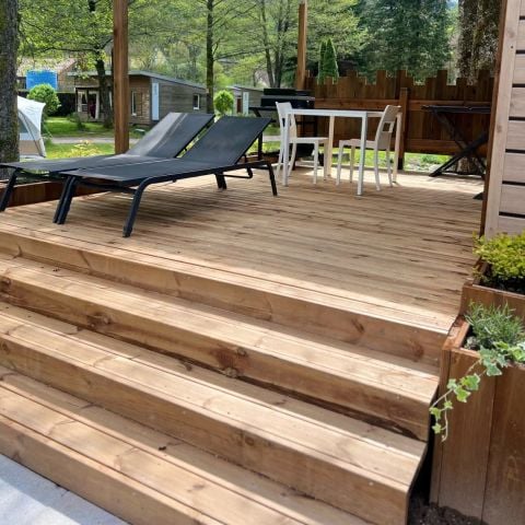 Mobilheim 2 Personen - Sunêlia Luxe Crippa 27m² - 1 Schlafzimmer / 1 Bad -