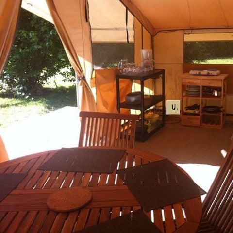 BUNGALOW DE LONA 5 personas - SAFARI 2 habitaciones 4/5 pers.