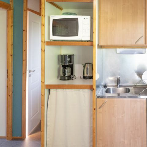 Chalet 6 personen - 35 m² - 3 slaapkamers