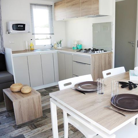 MOBILHOME 6 personas - Cortina del Trío Nirvana