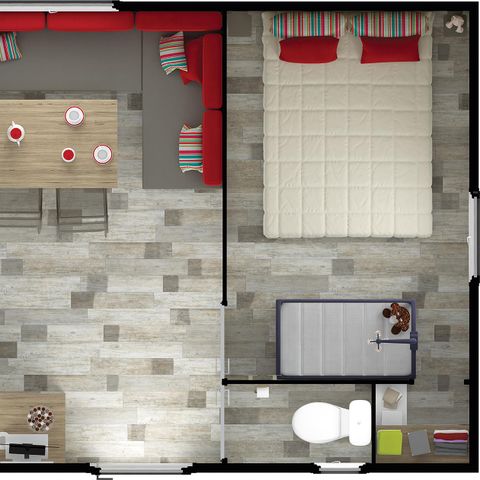 MOBILHOME 6 personas - Cortina Ibiza Duo