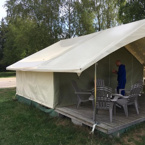 TENDA IN TELA E LEGNO 5 persone - Loggia