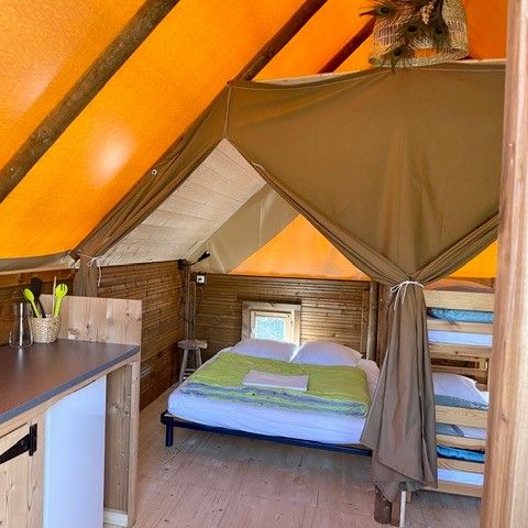 Tienda de lona y madera 4 personas - Toilé Lodge - LE - CHÊNE