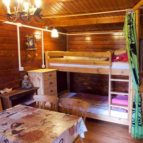 Bungalow 4 Personen - Trapperhütte