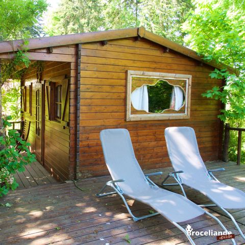 Bungalow 4 Personen - Trapperhütte