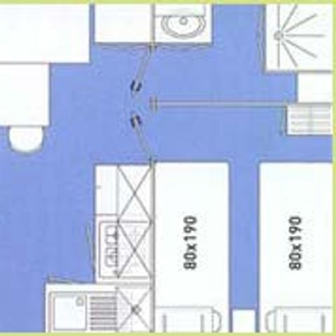 MOBILE HOME 4 people