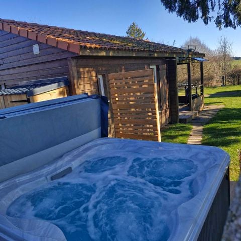 CHALET 4 personnes - Chalet JACUZZI privatif Perce Neige - 2 chambres -