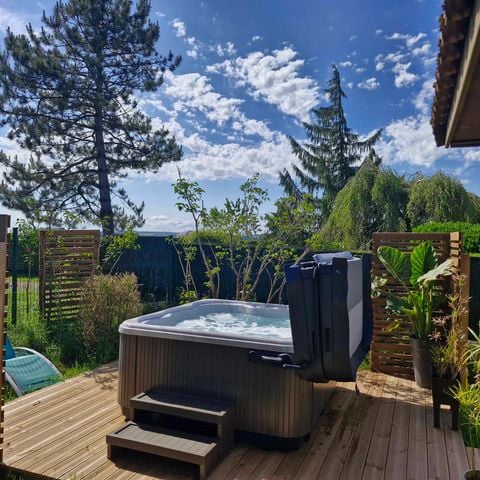 CHALET 4 personnes - Chalet JACUZZI privatif Perce Neige - 2 chambres -