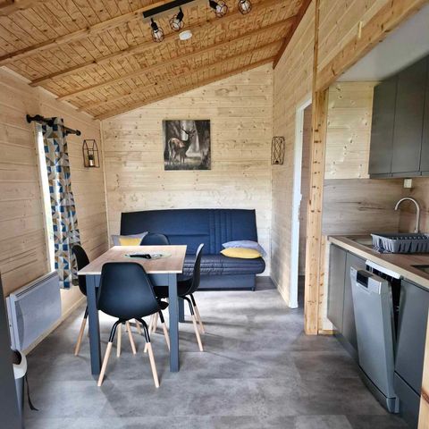 Chalet 4 personen - Bergchalet EDELWEIS - 2 Zimmer - überdachte Terrasse