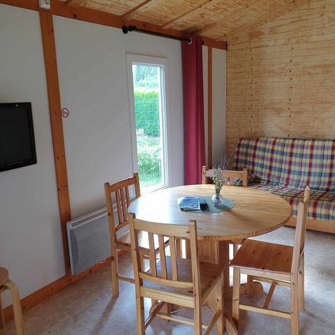 Chalet 4 personen - JONQUILLE- 2 Schlafzimmer - überdachte Terrasse -.