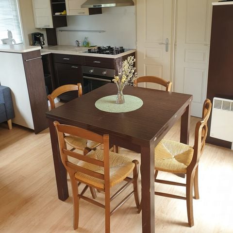 Stacaravan 4 personen - Stacaravan MARGUERITE - 2 slaapkamers - terras