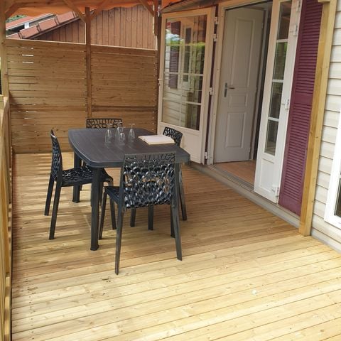 BUNGALOW 4 personnes - Mobil home MARGUERITE - 2 chambres - terrasse 