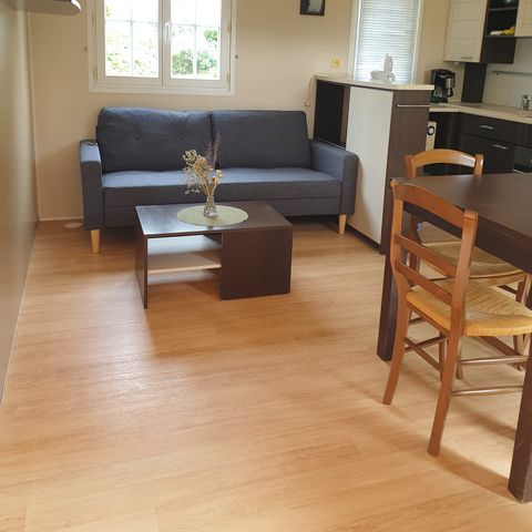MOBILHOME 4 personnes - Mobil home MARGUERITE - 2 chambres - terrasse 