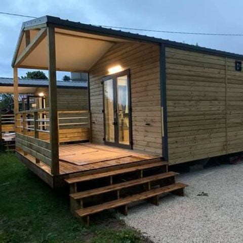 Mobilheim 4 personen - Mobilheim TULIPE - 2 Schlafzimmer - überdachte Terrasse -.