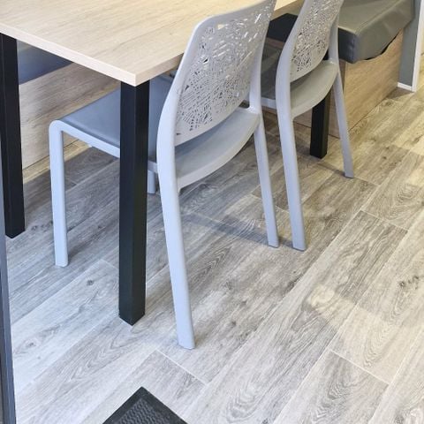 Stacaravan 4 personen - Stacaravan TULIPE - 2 slaapkamers - overdekt terras -