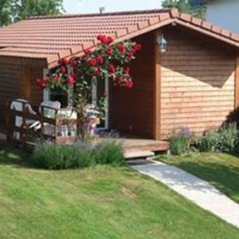 Chalet 5 personen - Chalet JONQUILLE - 2 Zimmer - überdachte Terrasse