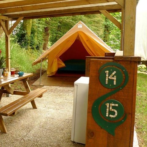 Bungalow 4 personen - Bungalow met dubbele trek