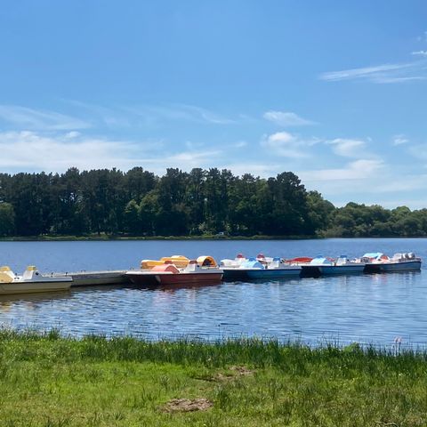 STAANPLAATS - Standplaats Natuur Kampeertent, caravan, camper - oppervlakte >100m² MAXI 4 PERS