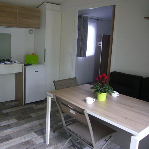 MOBILHOME 4 personas - CAVALIN Casa móvil confort 35m² - 2 habitaciones (para personas con movilidad reducida) en parcela >100m2