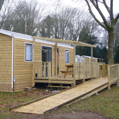 MOBILE HOME 4 people - CAVALIN Comfort mobile home 35m² - 2 bedrooms (for people with reduced mobility) on plot >100m2