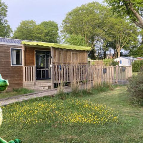 Mobile home 4 persons - CAVALIN Comfort mobile home 35m² - 2 bedrooms (for people with reduced mobility) on plot >100m2