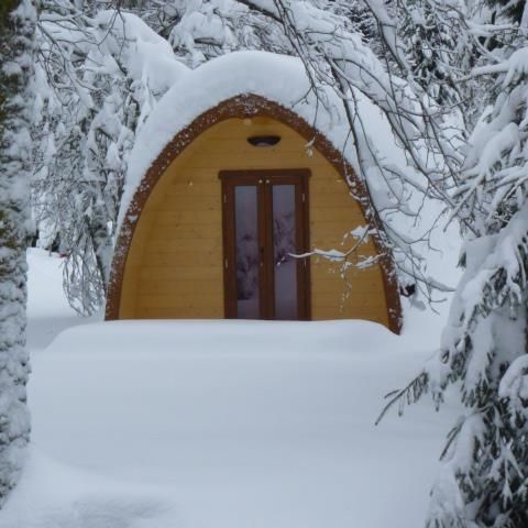 Insolite 2 personnes - ECO POD + terrasse (sans sanitaires)