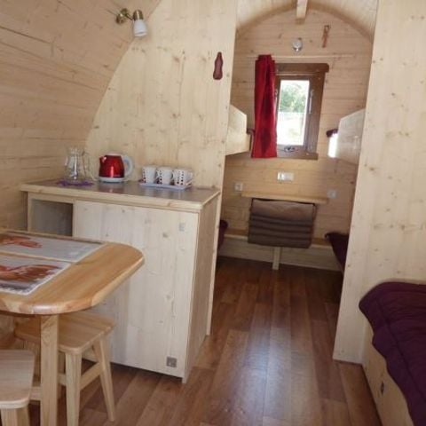 UNIEKE ACCOMMODATIE 5 personen - Eco-Pod Familie zonder sanitair