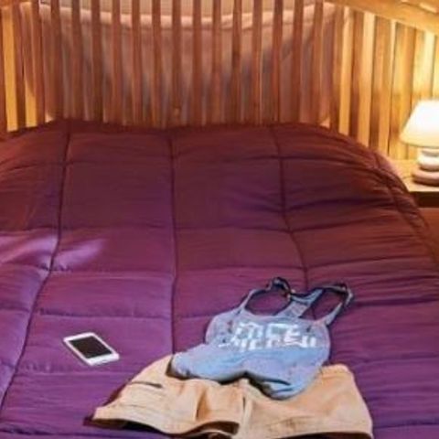 Tente en toile et en bois 5 personnes - Lodge Vintage sans sanitaire