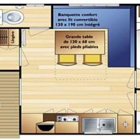 MOBILHOME 4 personas - MH2 Eco