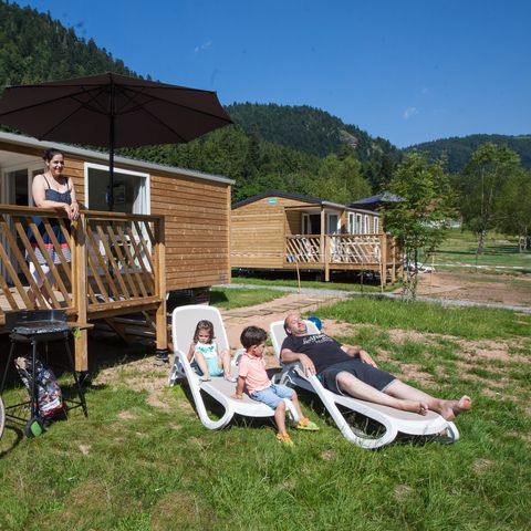 Stacaravan 4 personen - - 2 slaapkamers