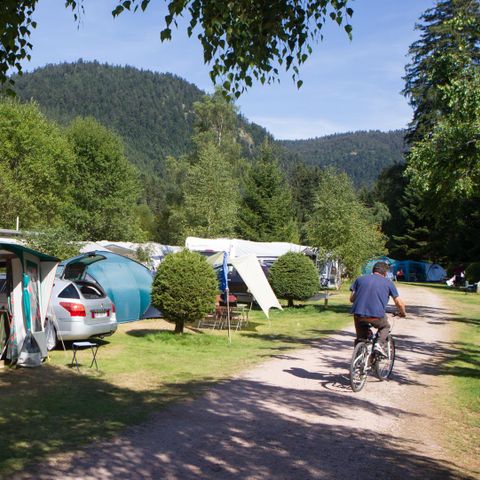 EMPLACEMENT - Forfait Confort (1 tente, caravane + 1 voiture ou camping-car / électricité 10A)