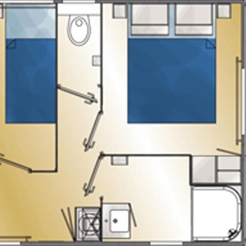 Mobile home 4 persons - 30m² 4 places