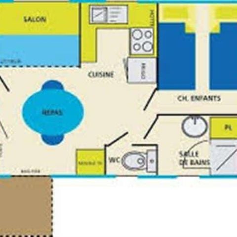 MOBILHOME 4 personnes - Pacifique
