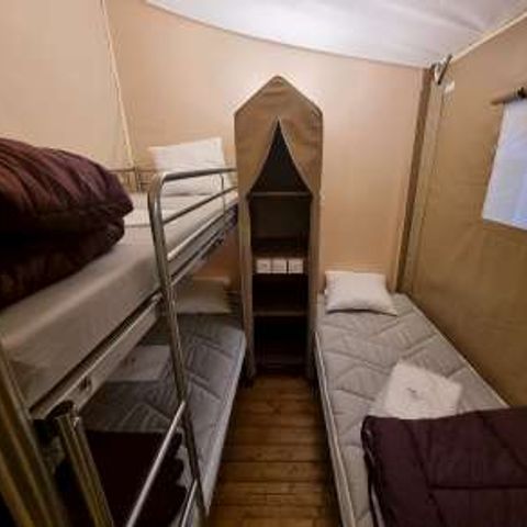 CANVAS AND WOOD TENT 5 people - Safari Tent