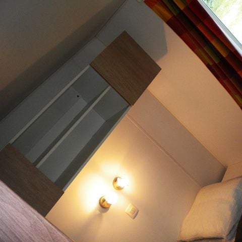 Mobile home 4 persons - 20m² Comfort - 2 bedrooms - TV - 16m² semi-covered terrace
