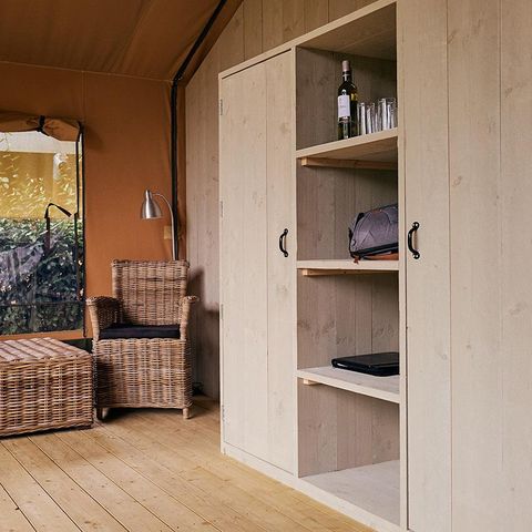 Safaritent 5 personen - Wood