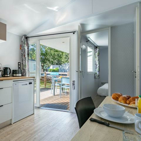 Stacaravan 4 personen - Premium 2 kamers 4 -Aankomst zondag