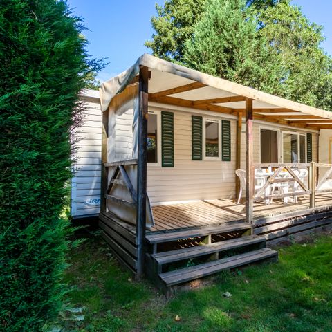 Stacaravan 4 personen - Klassiek 2 slaapkamers 4 zaterdagen