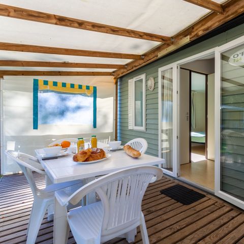 Stacaravan 4 personen - Eco 2 Slaapkamers Zaterdag